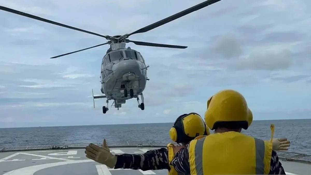 Perkuat Kemampuan Jalankan Misi, TNI AL Latihan Manuver Evakuasi di Perairan Balikpapan