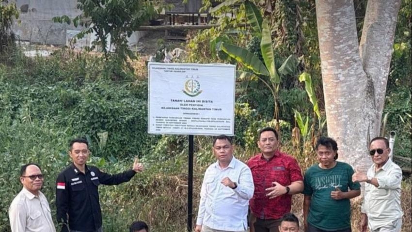 Tanah dan Bangunan Tersangka Korupsi Tambang Ilegal Disita Kejati Kaltim