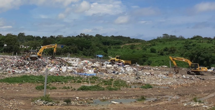 Penambangan Landfil Solusi Perpanjang Umur TPA Sampah Manggar