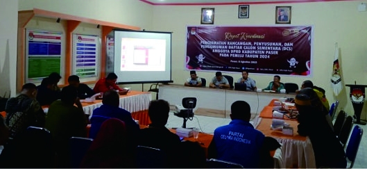 44 Bacaleg di Kabupaten Paser Masih Berstatus Tidak Memenuhi Syarat
