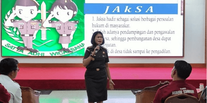 Kejagung RI mengadakan Program JGD guna penjegahan Penyelewengan Anggaran Desa di Kutai Kartanegara.