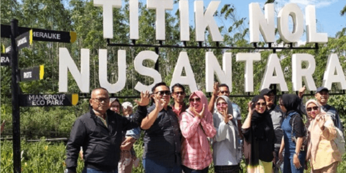 Peserta Siwo Golden Award 2023 diajak untuk mengunjungi Titik Nol IKN.