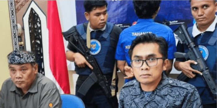 Seorang pedagang di Loktuan ditangkap BNNK Bontang.