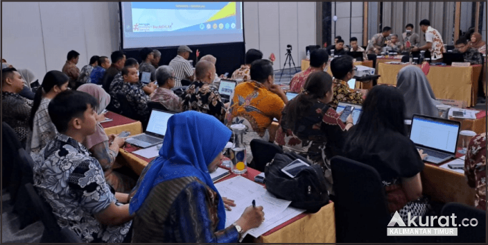 Pemerintah Provinsi Kaltim Galang Sinergi: Asistensi Rapat Pelaporan SPM Capai Peringkat Nasional